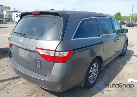 2011 Honda Odyssey Ex-L z USA, uszkodzony, nr VIN 5FNRL5H66BB038907